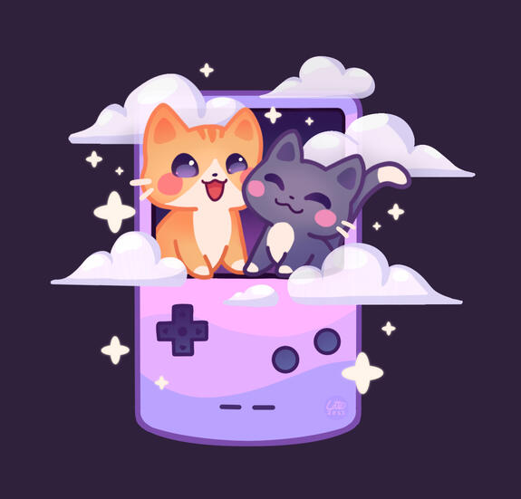 Gameboy cats