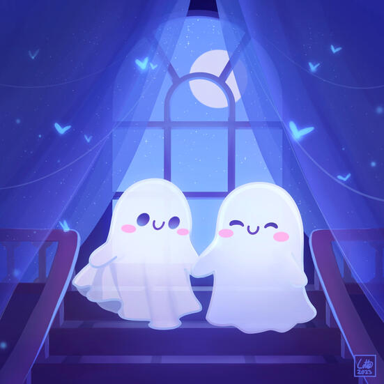 Ghostly ballroom