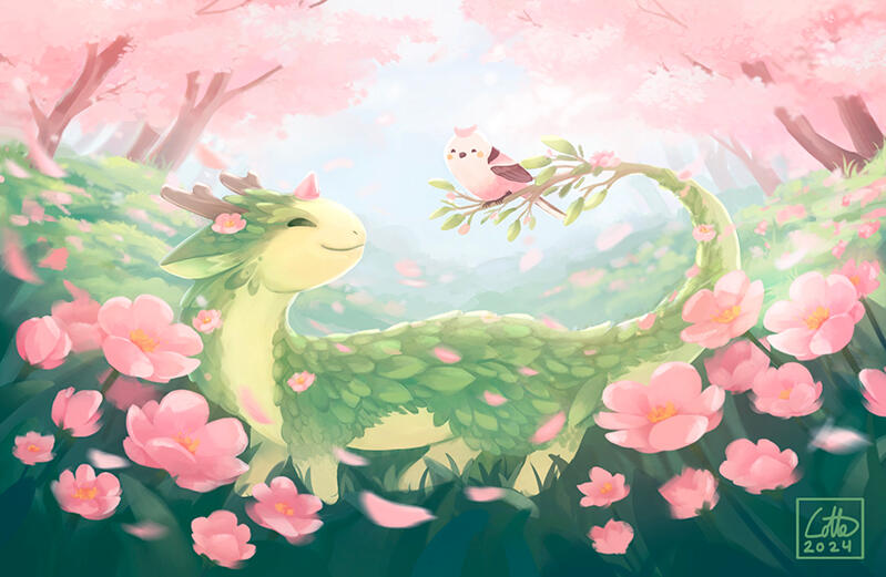 Spring dragon