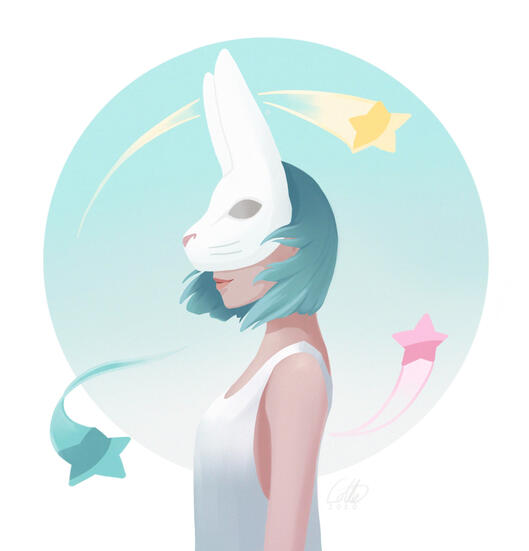 Bunny mask